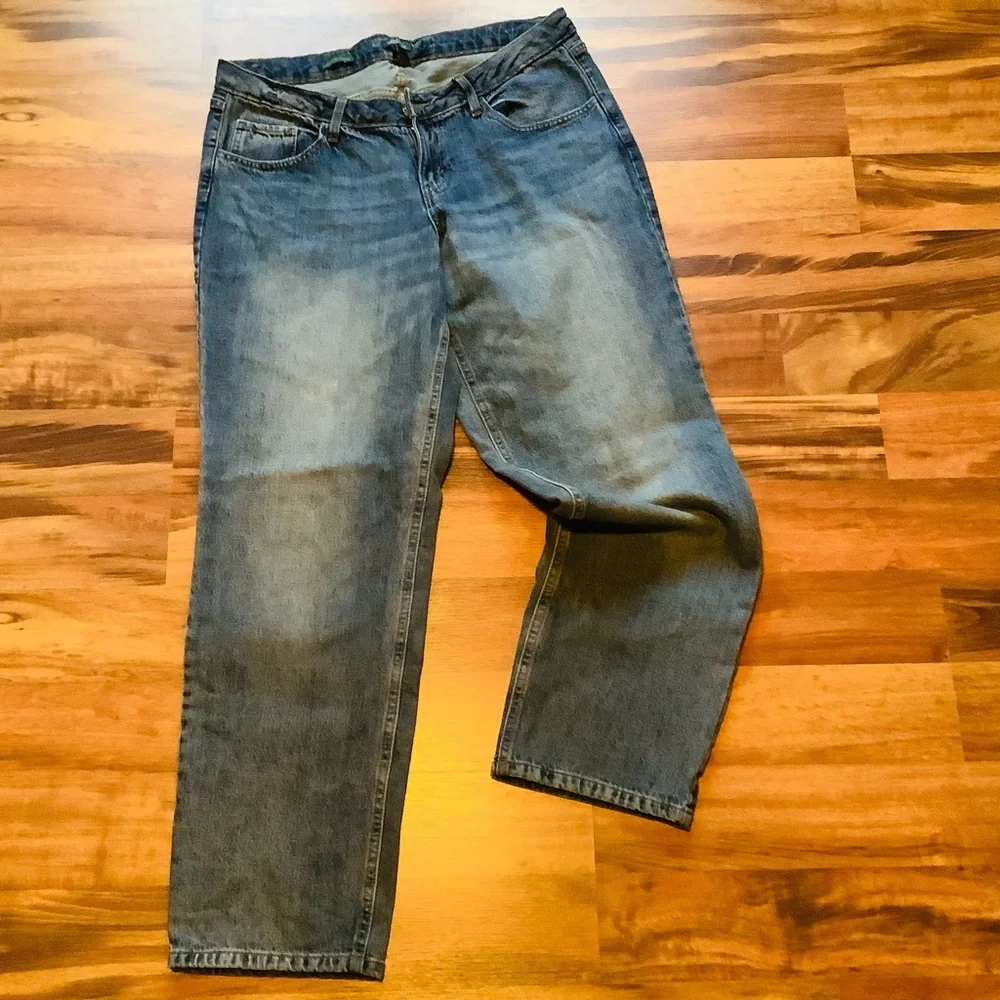 Wild Fable Size 12 Easy Rigid Curvy Straight Jeans - Picture 4 of 8